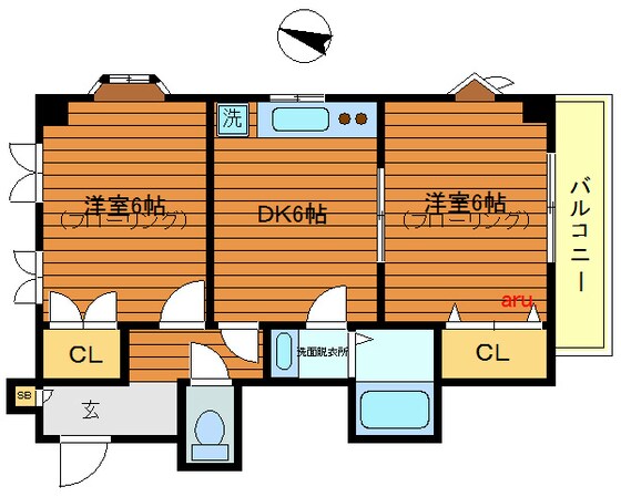 三鷹台駅 徒歩14分 1階の物件間取画像